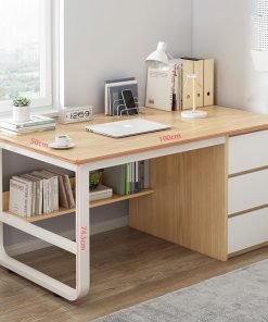 당일발송 고급 사무용책상 1인용컴퓨터책상 침실 책상 100CM 120CM 140CM