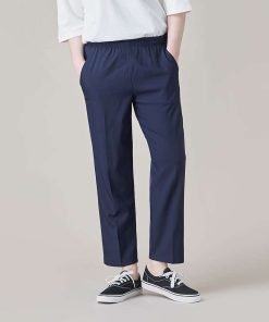 남자 밴딩스판슬랙스 M~4XL 9부 이지핏 슬랙스