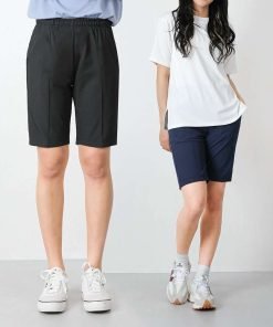 여자 5부 스판슬랙스 반바지 빅사이즈 M~4XL