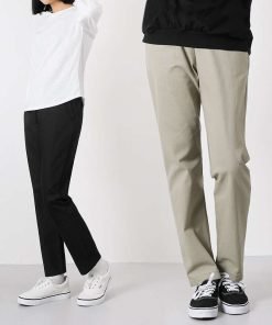 여자 코튼슬림일자 M~4XL 베이직캐주얼 스판밴딩팬츠