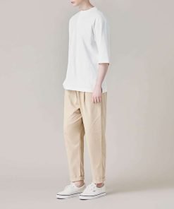 남자 코튼투턱롤업 M~4XL 빅사이즈 롤업팬츠
