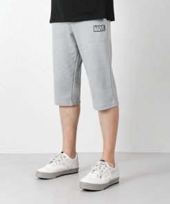 남자 7부 마블 트레이닝 반바지