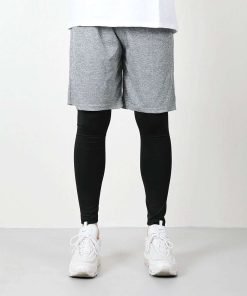 남자 5부 레깅스반바지 저지 트레이닝반바지 레깅스