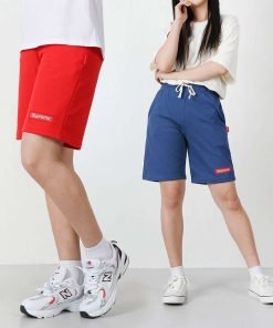 여자 5부 SP체크 트레이닝 M~4XL 반바지