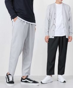 남자 원턱테이퍼드 M~4XL 빅사이즈 링클 코튼팬츠