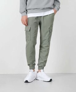 남자 리얼건빵조거 M~4XL 빅사이즈 링클 코튼팬츠
