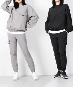 여자 윈드상하의 티셔츠 조거팬츠 상의하의