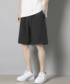 남자 루즈핏 쿨스판쇼츠 여름 반바지