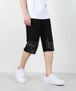 남자 빅사이즈 트레이닝 반바지 7부레터링
