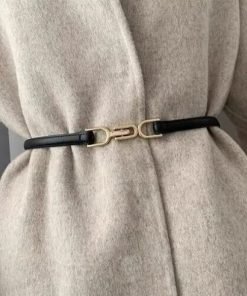 패션 심플 여성 양면 벨트 폭:2.0CM