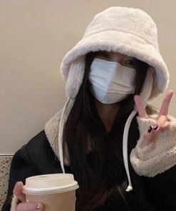 겨울 패션 다목적 더블 C 어부 모자 여성