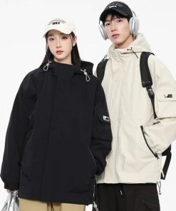 다크 패턴 노화 차이나 패딩 남녀 공용