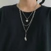 우주인 펜던트 패션 목걸이