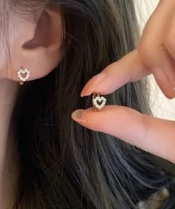 패셔너블한 올 매치 다이아몬드 이어링