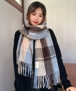 멀티체크 머플러