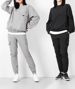여자 윈드맨투맨 윈드조거팬츠 상하의 세트