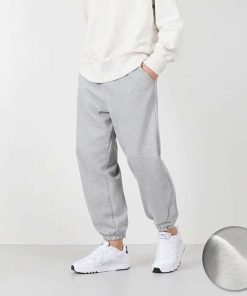 벤티브 기모남자 와이드조거 루즈핏 트레이닝 팬츠