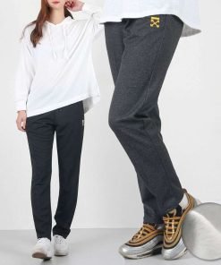 벤티브 기모여자 빅사이즈 화살표 저지 트레이닝팬츠
