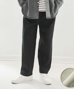 벤티브 기모남자 하이스판와이드 M~4XL 캐주얼 극강스판팬츠