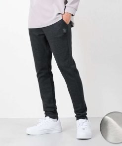 벤티브 기모남자 슬림라벨 슬림핏 트레이닝 팬츠