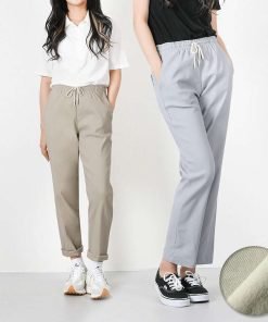 벤티브 기모여자 하이스판슬림 M~4XL 캐주얼 극강스판팬츠