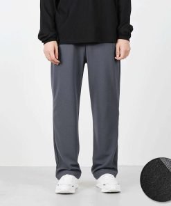 벤티브 기모남성 엠보싱세미와이드 트레이닝 팬츠