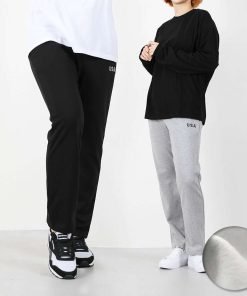 벤티브 기모여자 USA M~4XL 빅사이즈 일자 트레이닝 팬츠
