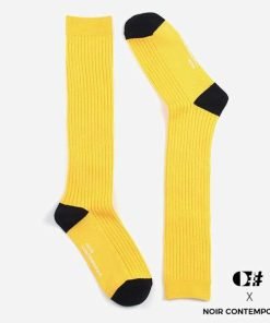 양말샵 KNEE HIGH SOCK-YLW양말