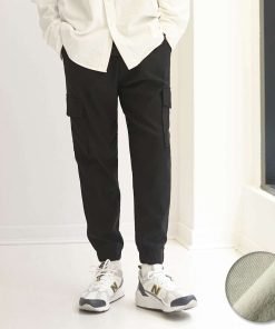 벤티브 기모남자 하이스판조거 M~4XL 캐주얼 극강스판팬츠