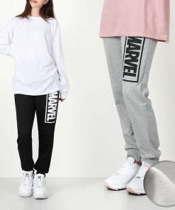 벤티브 기모여자 마블 M~4XL 빅사이즈 조거 트레이닝 팬츠